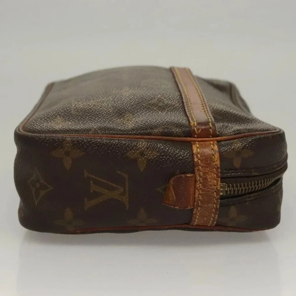 LOUIS VUITTON Monogram Compiegne 23 Clutch Bag